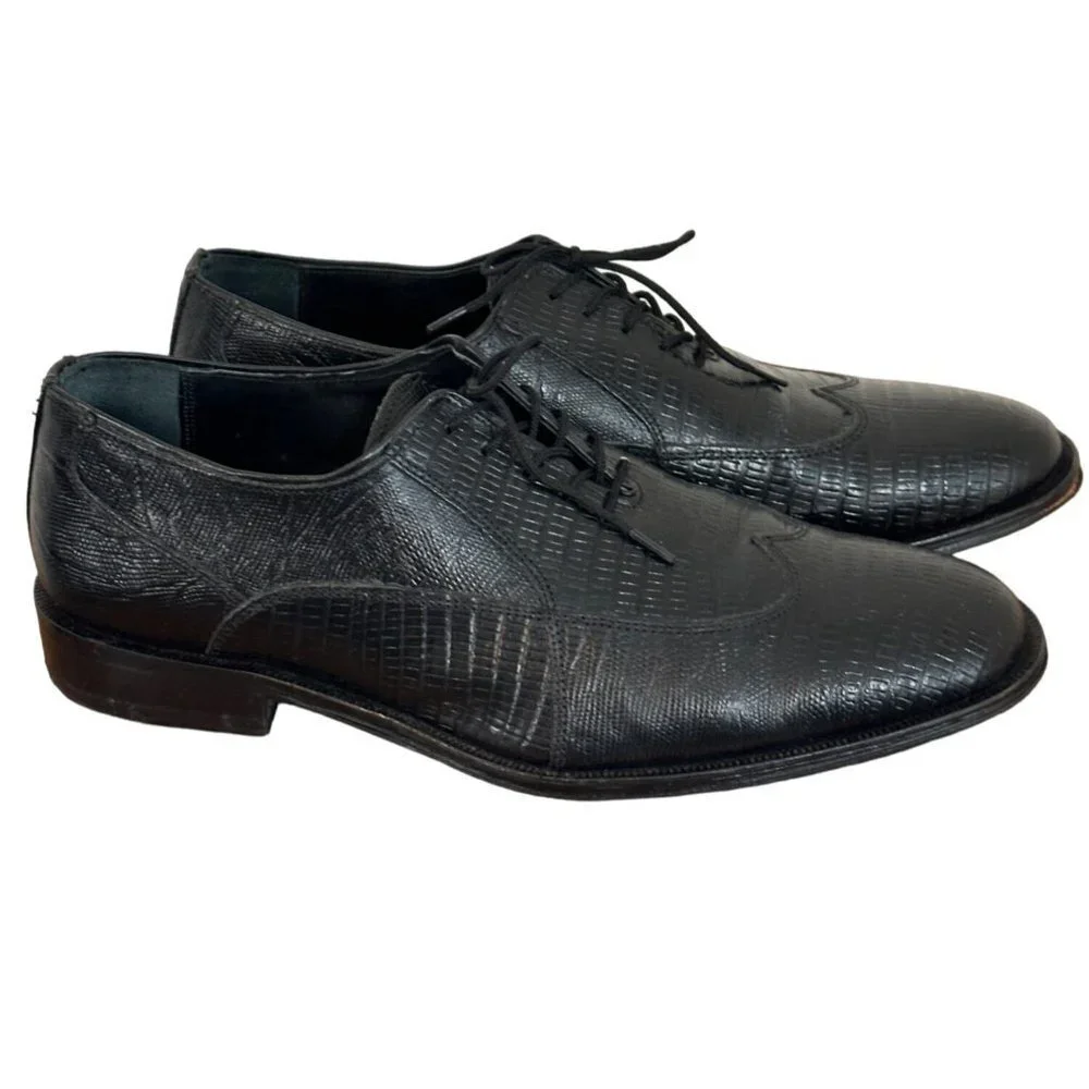 Giorgio Brutini Melby 100895 Mens Oxford Black Size 12 Sku 2658